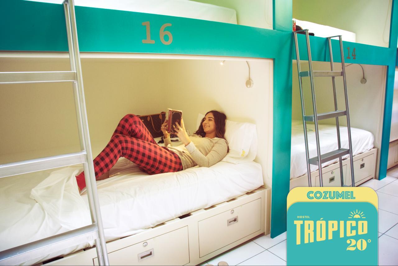 Hostel Frente Al Mar Tropico 20º Косумель Экстерьер фото